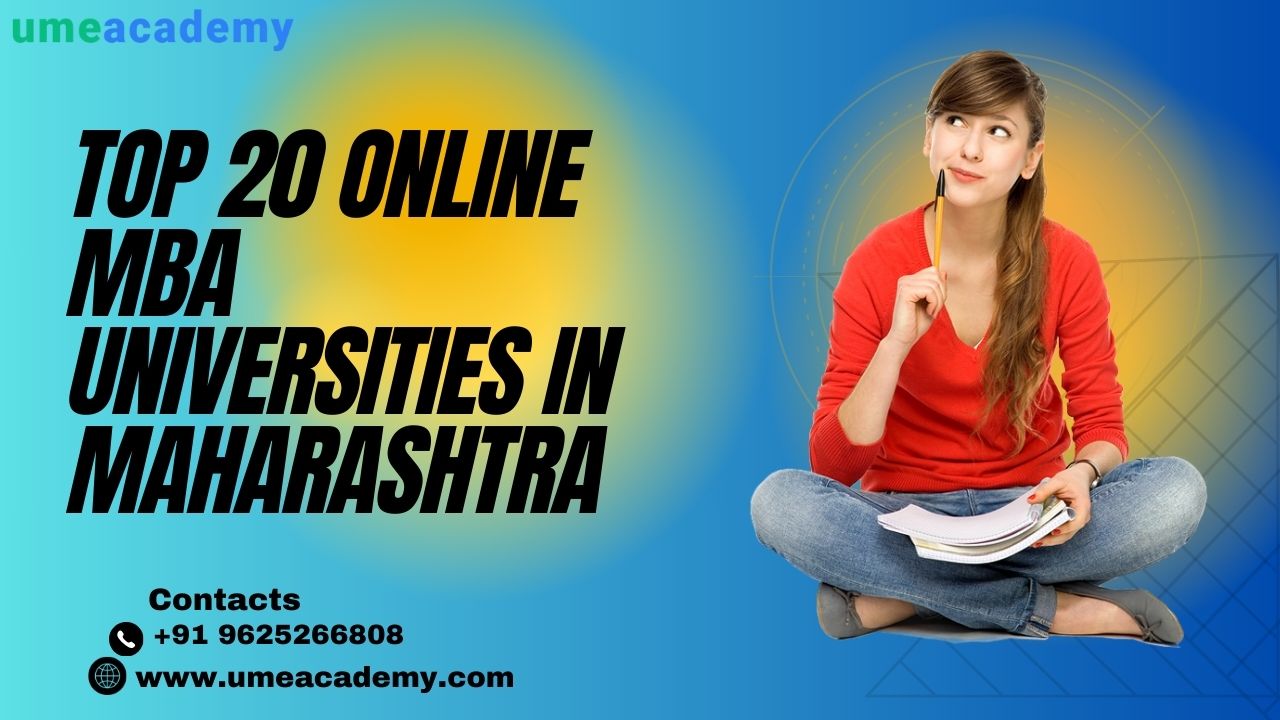 Top 20 Online Mba Universities In Maharashtra